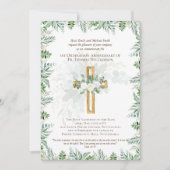 IEDERE Jubileum Uitnodiging Rustisch hout (Voorkant)