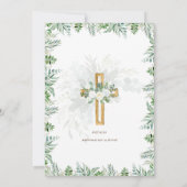 IEDERE Jubileum Uitnodiging Rustisch hout (Achterkant)