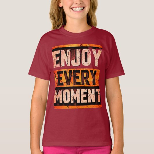 IEDERE MOMENT VOLGEN T-SHIRT (Voorkant)