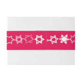 IEDERE STAR IS UNIQUE Bar Mitzvah Invitation Wrap Uitnodigingen Wikkel (Achterkant Voorbeeld)