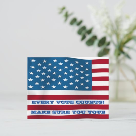 Iedere stemloket - Briefkaart (Staand voorkant)