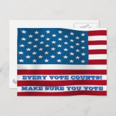 Iedere stemloket - Briefkaart (Voorkant / Achterkant)