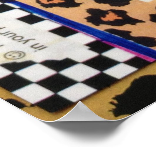 IEDERE SUCCESVOLLE VROUW WORDT HIERDOOR ACHTER pos Poster (Hoek)