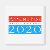 Iedereen anders in 2020: Het kan niet erger worden Magneet (Voorkant)