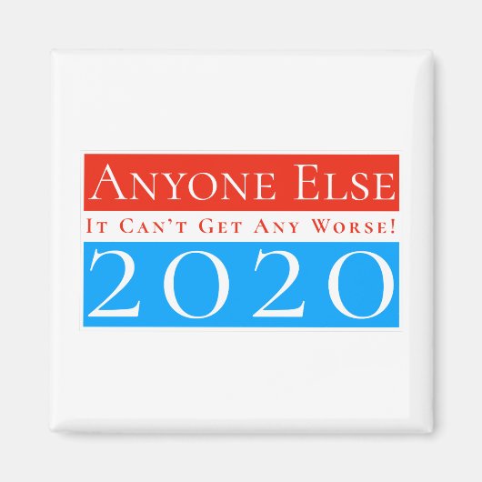 Iedereen anders in 2020: Het kan niet erger worden Magneet (Voorkant)