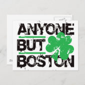 Iedereen behalve Boston. Briefkaart (Voorkant / Achterkant)