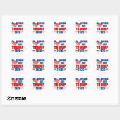 Iedereen behalve Donald Trump 2020 Ronde Sticker (Vel)