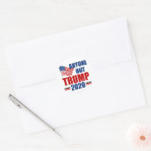 Iedereen behalve Donald Trump 2020 Ronde Sticker (Envelop)