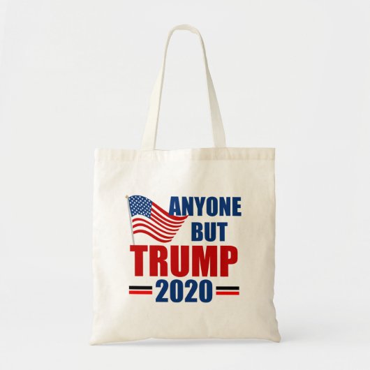 Iedereen behalve Donald Trump 2020 Tote Bag (Voorkant)