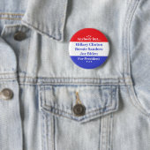 Iedereen behalve Hillary, biden, sanders Ronde Button 5,7 Cm (In situ)
