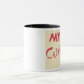 Iedereen behalve ik mijn Vriendin - mok (Midden)