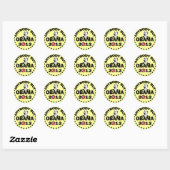 Iedereen behalve Obama - 2012 Ronde Sticker (Vel)