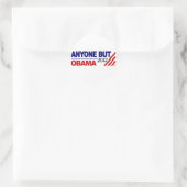 Iedereen behalve Obama 2012 Ronde Sticker (Tas)