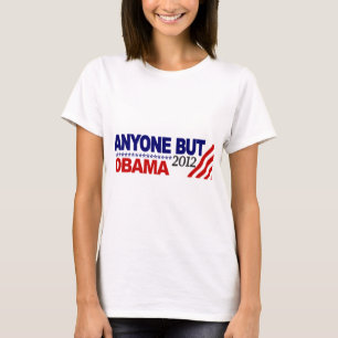 Iedereen behalve Obama 2012 T-shirt