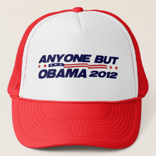 Iedereen behalve Obama 2012 Trucker Pet