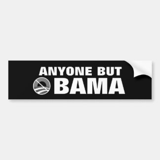 Iedereen behalve Obama Bumpersticker