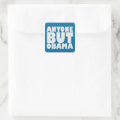 Iedereen behalve Obama Sticker (Tas)