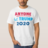 Iedereen behalve Trump 2020 T-shirt (Voorkant)