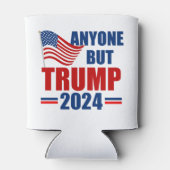 Iedereen behalve Trump 2024 grappig politiek Blikjeskoeler (Achterkant)