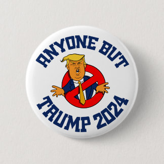 Iedereen behalve Trump 2,25-inch Button
