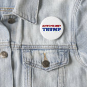 Iedereen behalve Trump America Election Ronde Button 5,7 Cm (In situ)