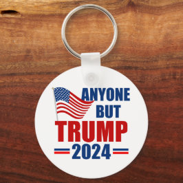 Iedereen behalve Trump Grappig 2024 verkiezingen Sleutelhanger