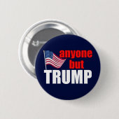 Iedereen behalve Trump in 2020 Ronde Button 5,7 Cm (Voorkant /achterkant)