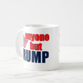 Iedereen behalve Trump Koffiemok (Voorkant links)