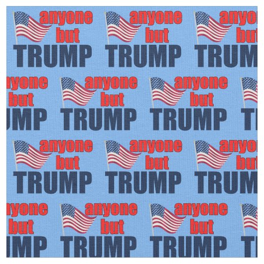 Iedereen behalve Trump Stof (Close Up)