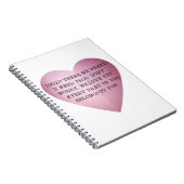 IEDEREEN BEHOORT TOT U. NOTITIEBOEK (Rechterzijde)