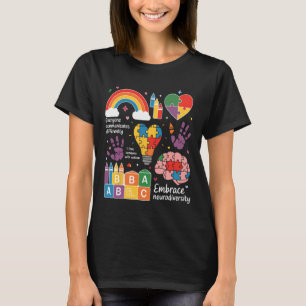 Iedereen Communiceert Anders Autisme Bewustzijn T-shirt