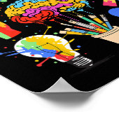 Iedereen communiceert anders Autisme Maand ACC Poster (Hoek)