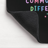 Iedereen Communiceert Anders Autisme Speciaal Onde Muismat (Hoek)