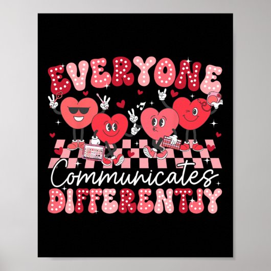 Iedereen Communiceert Anders Speciale Onderwijs Poster (Voorkant)