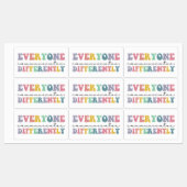 Iedereen communiceert verschillend, de Steun van d Labels (Vel)