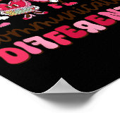 Iedereen communiceert verschillend speciaal onderw poster (Hoek)