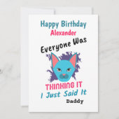 Iedereen dacht dat het gelukkig was om de verjaard (Voorkant)