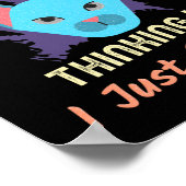 Iedereen dacht dat ik het zei. poster (Hoek)