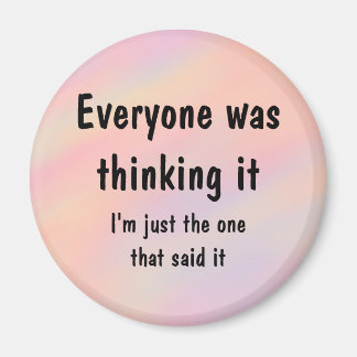 Iedereen dacht erover na magneet