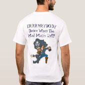 Iedereen Dance Madman Up TShirt SaltaireClippers (Achterkant)