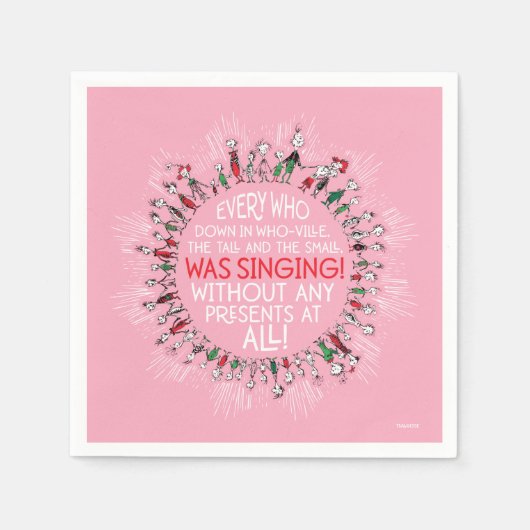 Iedereen die in Who-Ville is Servet (Voorkant)