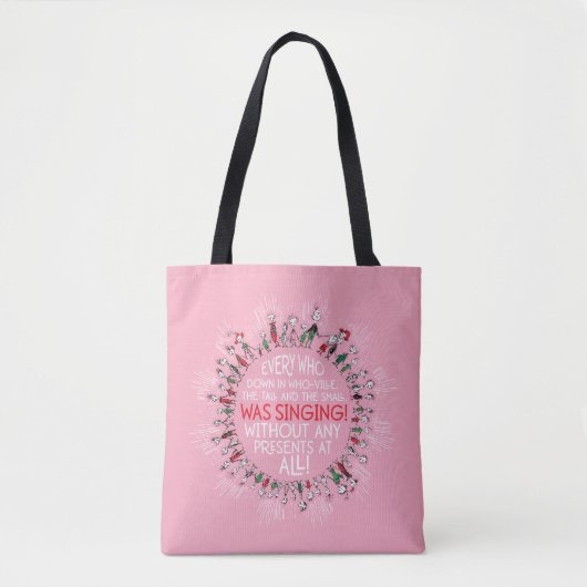Iedereen die in Who-Ville is Tote Bag (Voorkant)