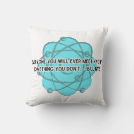 Iedereen die je ontmoet Bill Nye Pillow Kussen