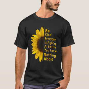 Iedereen die je tegenkomt, vecht tegen een slagzon t-shirt