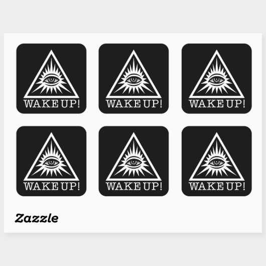 Iedereen die oog sticker ziet (Vel)