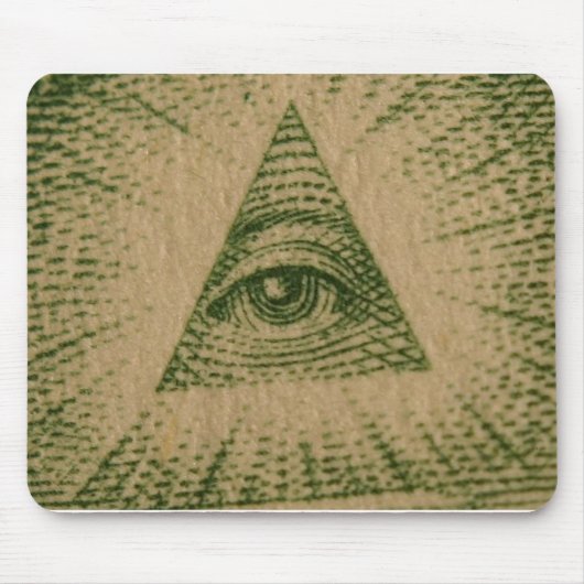 iedereen die oog ziet muismat (Voorkant)