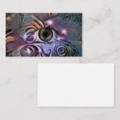 Iedereen die oog ziet visitekaartje (Voorkant / Achterkant)