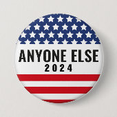 Iedereen Else 2024 Ronde Button 7,6 Cm (Voorkant)