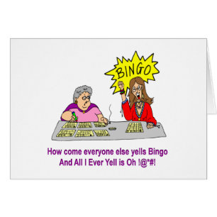 Iedereen Else Yells Bingo