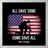 Iedereen gaf wat, sommigen gaven alles, Amerikaans Poster (Voorkant)